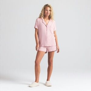 SKIMS Soft Lounge Rib Short Sleep XS Small Marble Pajama Set *set is not pink